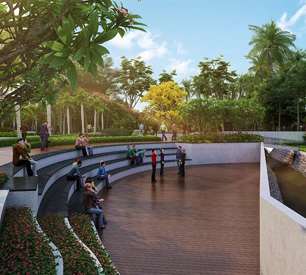 Serene life near airport